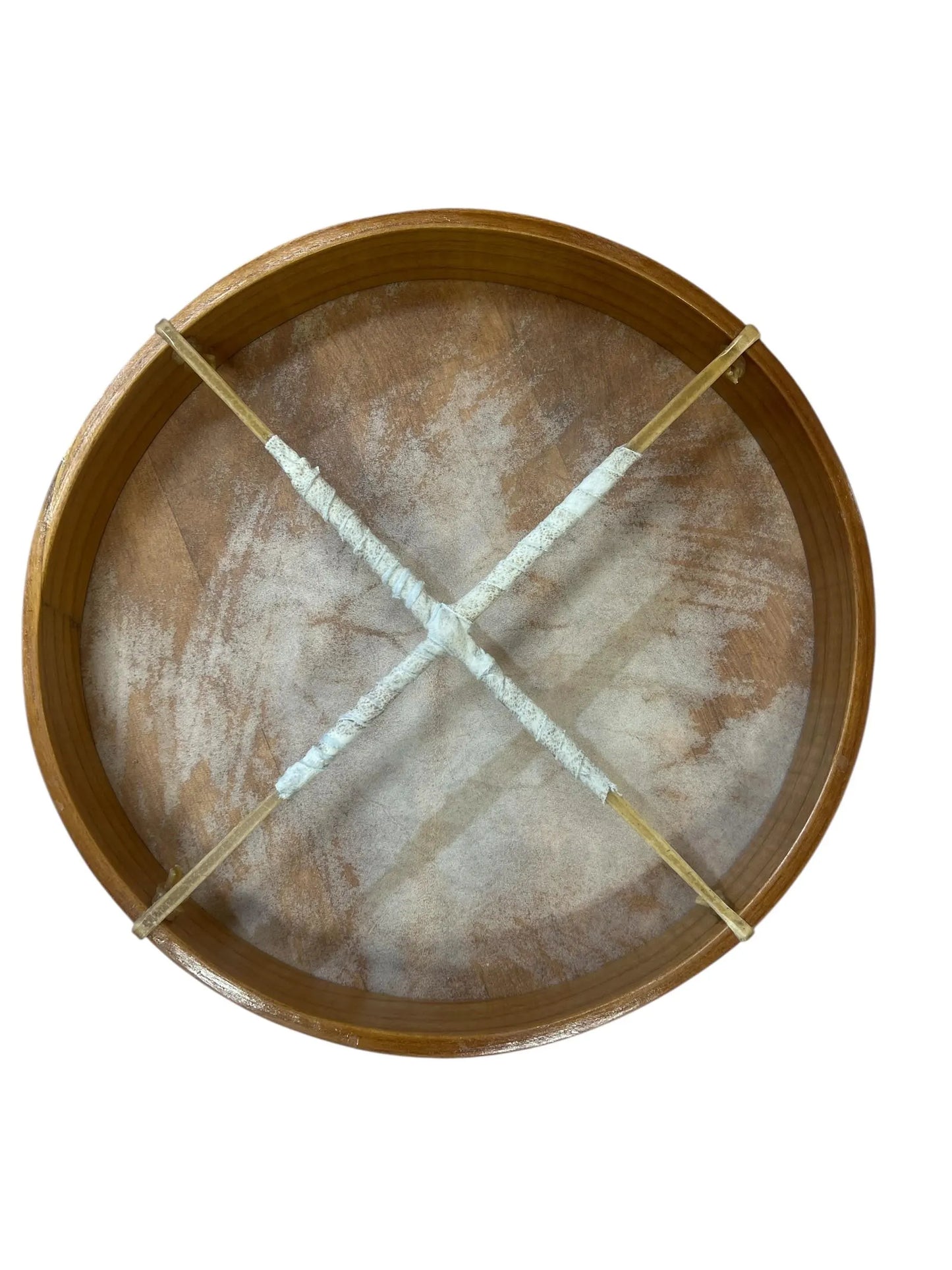 Shaman Drum round 16" 20" with Goat Skin, Frame Drum, Handmade Native American Style Drum