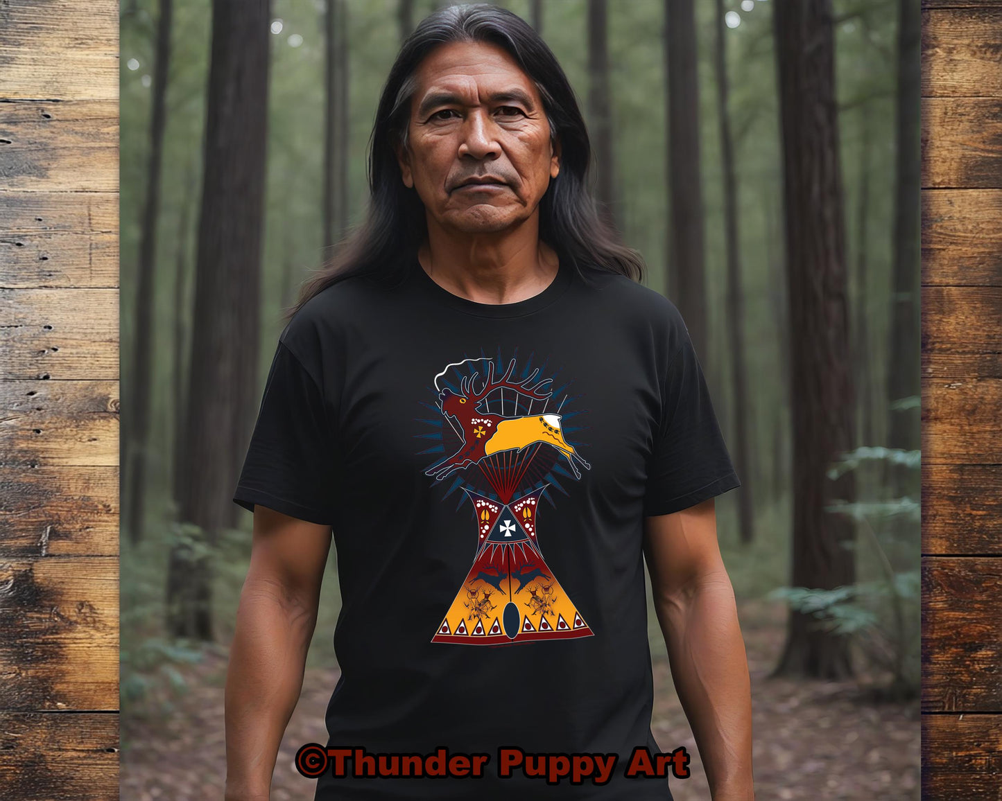Native American Shirt,Elk Dreamers Lodge,Tipi, Pow Wow, Portion Donated. MMIW, Native Hope, Lakota, Unisex T-Shirt