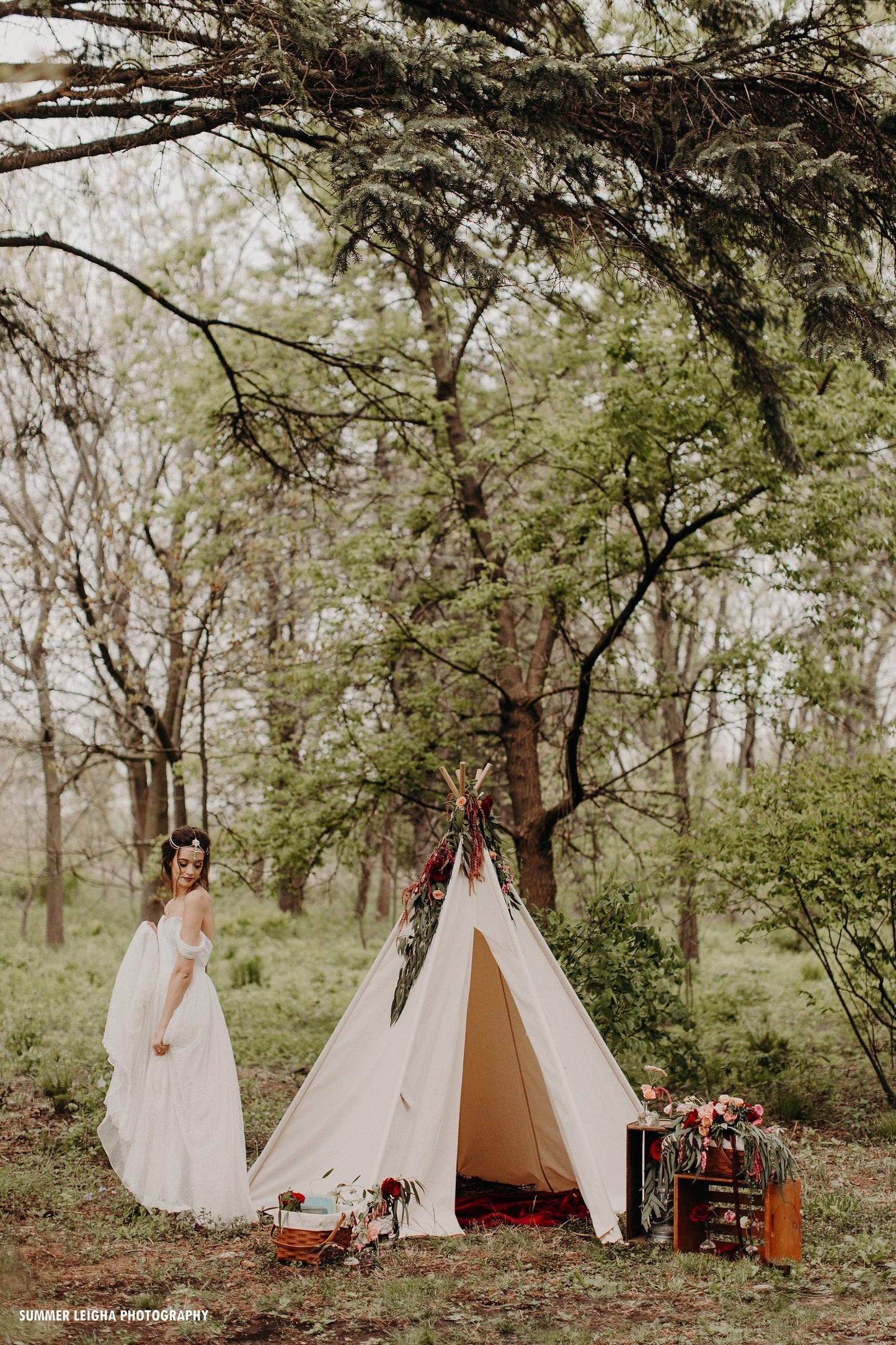 8' Saguaro Canvas Adult Teepee, Wedding Teepee, Event Teepee Kids Teepee, Kids Play Tent, Childrens Play House, Tipi,Kids Room Decor