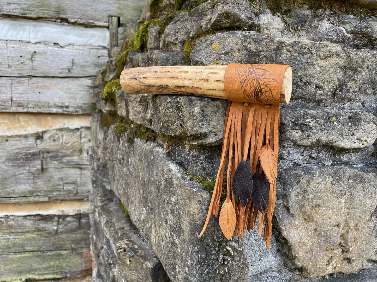 Feather Rainstick, Fringed Rain Stick, Tribal Rainstick, Sound Therapy, Sound Healing, Musical Shaker