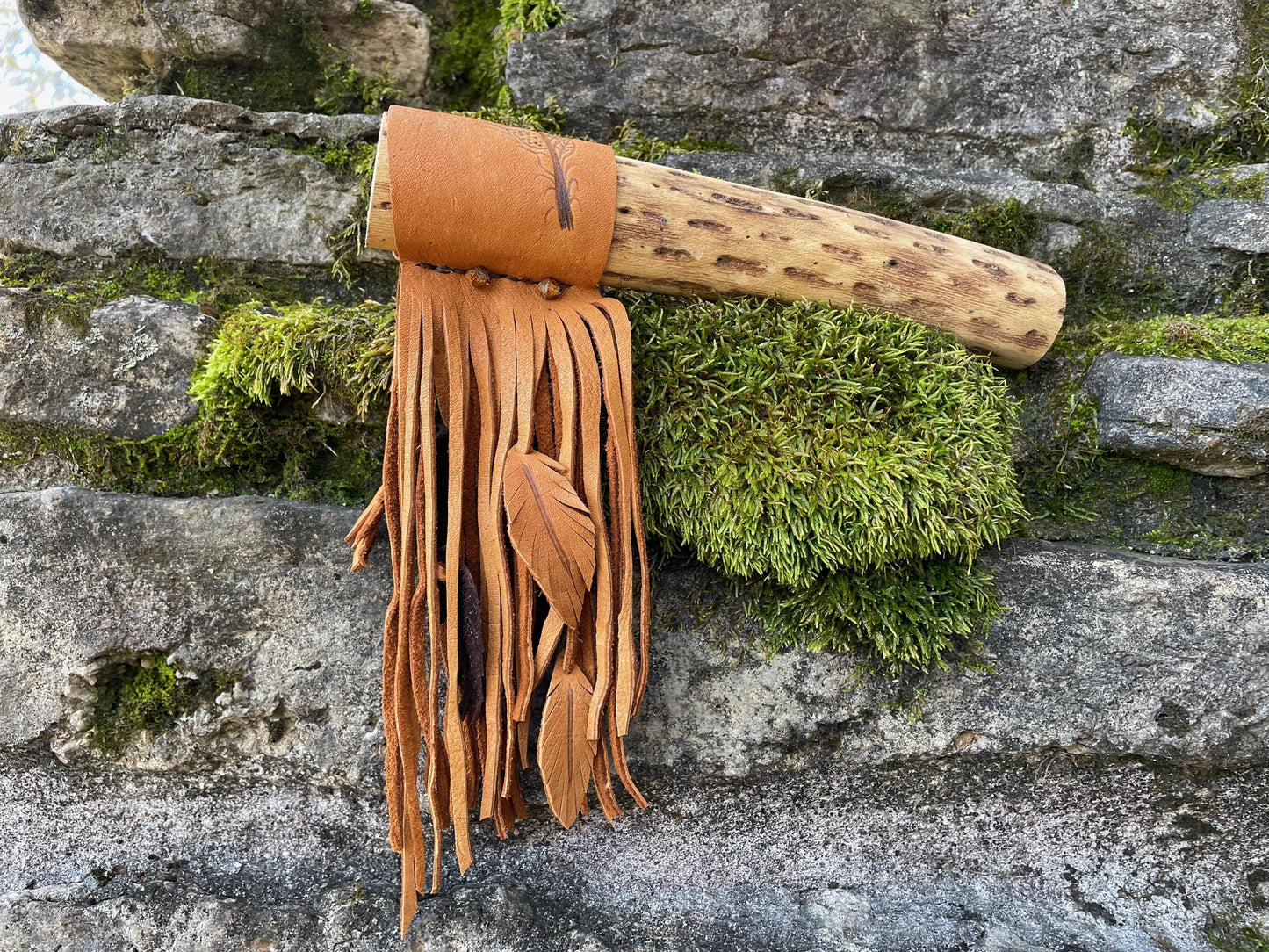 Feather Rainstick, Fringed Rain Stick, Tribal Rainstick, Sound Therapy, Sound Healing, Musical Shaker