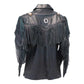 Western Cowhide Leather Jacket Traditional Vintage Buckskin Cowboy Fringe Jacket Coat Native American Style Leather Outfit Beads & Tassels