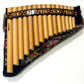 15 Pipes Panflute Beginners Panflute Natural Bamboo Panflute Tuned Case Included