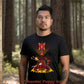 Native American Shirt, Peyote Lodge, Water Bird, Portion Donated, Shamanic Art, Peyote Fan, MMIW, Orange Shirt Day, Unisex Short Sleeve Tee