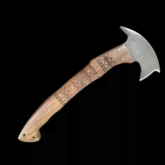 Handmade Compatible with Winkler Knives Sayoc Rnd Full Size Axe Tribal Spike
