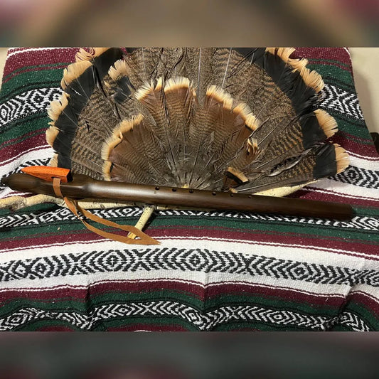 Native American Style Flute in Key of B(3) Tuned at 432 Hz