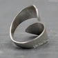 Vintage Rings for Women Men Forest Mountain Nature Landscape Carved Open Adjustable Finger Ring Aesthetics Jewelry Gifts