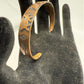 VTG Child’S Southwest Native American Signed Copper by Bell Cuff Bracelet