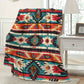 Ultra-Soft Polyester Quilt Blanket Native American-Inspired Southwest Pattern All-Season Throw for Couch or Bed Decorative Cover