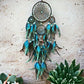 1Pcs Blue Life Tree Feather Dream Catcher, Bohemian Style Home Decoration, Wall Decoration, New Home Gifts