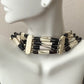 Native American Indian Style Buffalo Bone Bead Choker Tribal Necklace Jewelry
