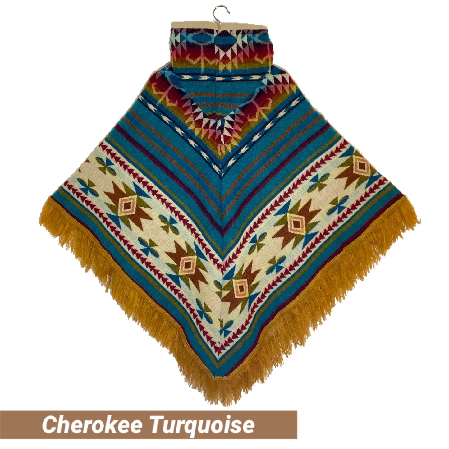 Alpacaponcho L/XL Hooded Cape, UNISEX,