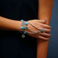 Bohemian Tribal Ethnic Bracelet Indian Vintage Turquoise Gypsy Boho Bangle Festival Travel Women Men Turkish African Jewelry