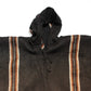SALE 25% OFF* Men'S Alpaca Llama Wool Hooded Poncho Light and Warm in Natural Colors with Ethnic Andean Designs