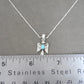 Thunderbird Necklace in Sterling Silver, Thunderbird Silver Necklace, Turquoise Necklace, Boho Studs, Southwestern Jewelry, Dainty Necklace
