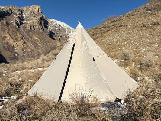 The "Mesa" 3-4 Person Tipi Hot Tent - Hot Tents - Teepee Tent - Teepee Hot Tent
