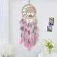 Dream Catcher Crystal Tree of Life Wind Chimes Nordic Hand-Woven Feathers Bedroom Hanging Ornaments Wall Decor Festival Gifts