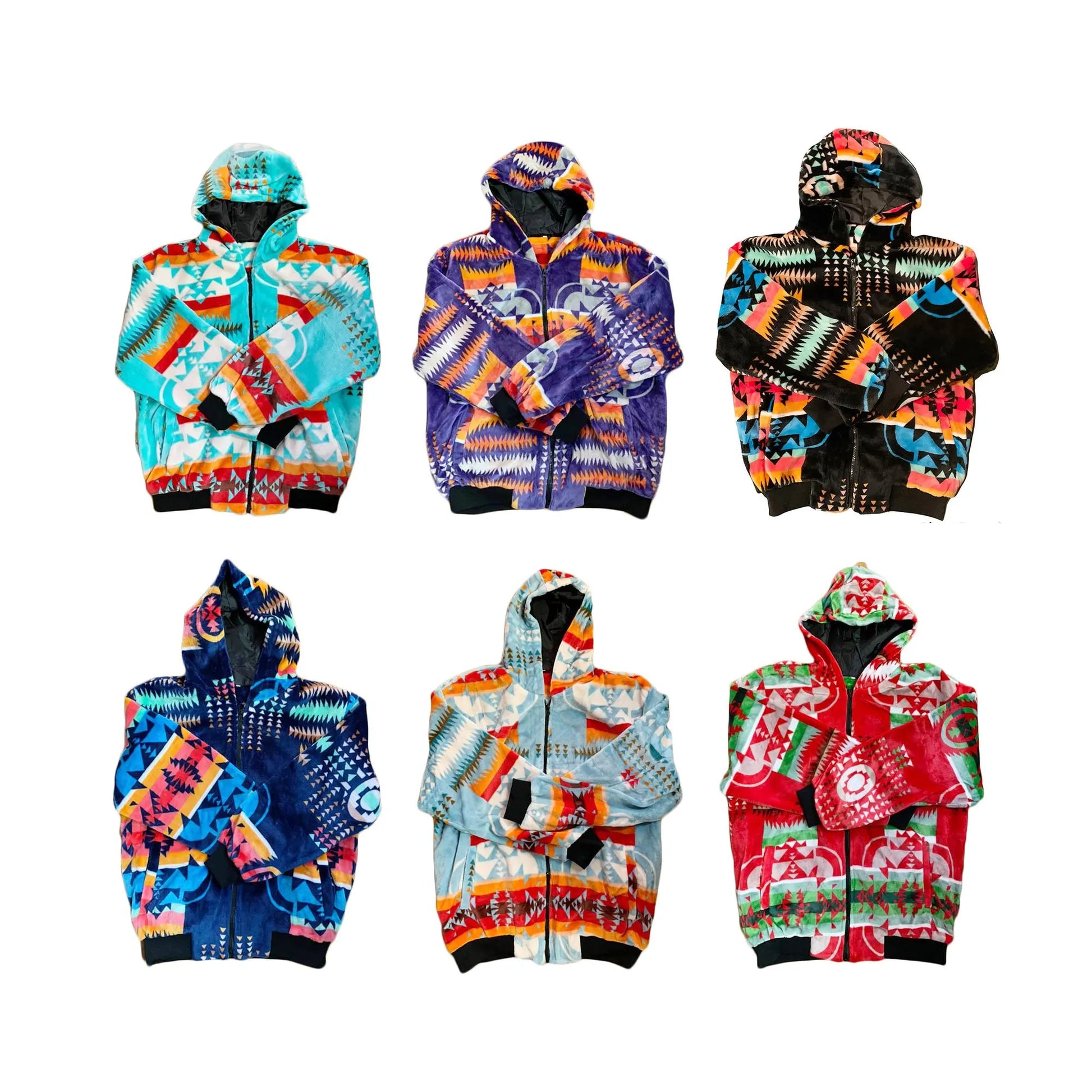 Southwest Native American Style Design Super Soft Jackets