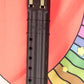 Baflute F# Medium Low Tone Drone Flute, 432Hz Double Chamber Drone Flute, Native American Style Flute, Black