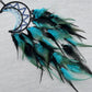 Indian Moon Dreamcatcher Wind Chimes Hand-Woven Feather Room Wall Hanging Ornament Creative Car Pendant Birthday Gift Home Decor