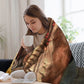 War Horse - Native American Painted Horse Throw Blanket Sleeping Bag Camping Summer Beddings Thermal Blankets