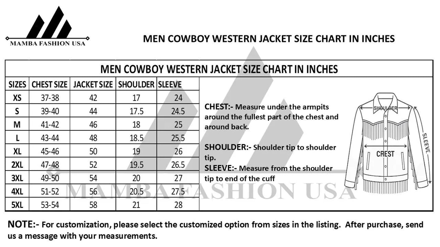 Western Cowhide Leather Jacket Traditional Vintage Buckskin Cowboy Fringe Jacket Coat Native American Style Leather Outfit Beads & Tassels