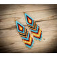 Rice Bead Earrings Tassel Flowers Originality Bohemia Hand Knitting Design Alloy Fashion Simple Dazzling Beaded Earrings