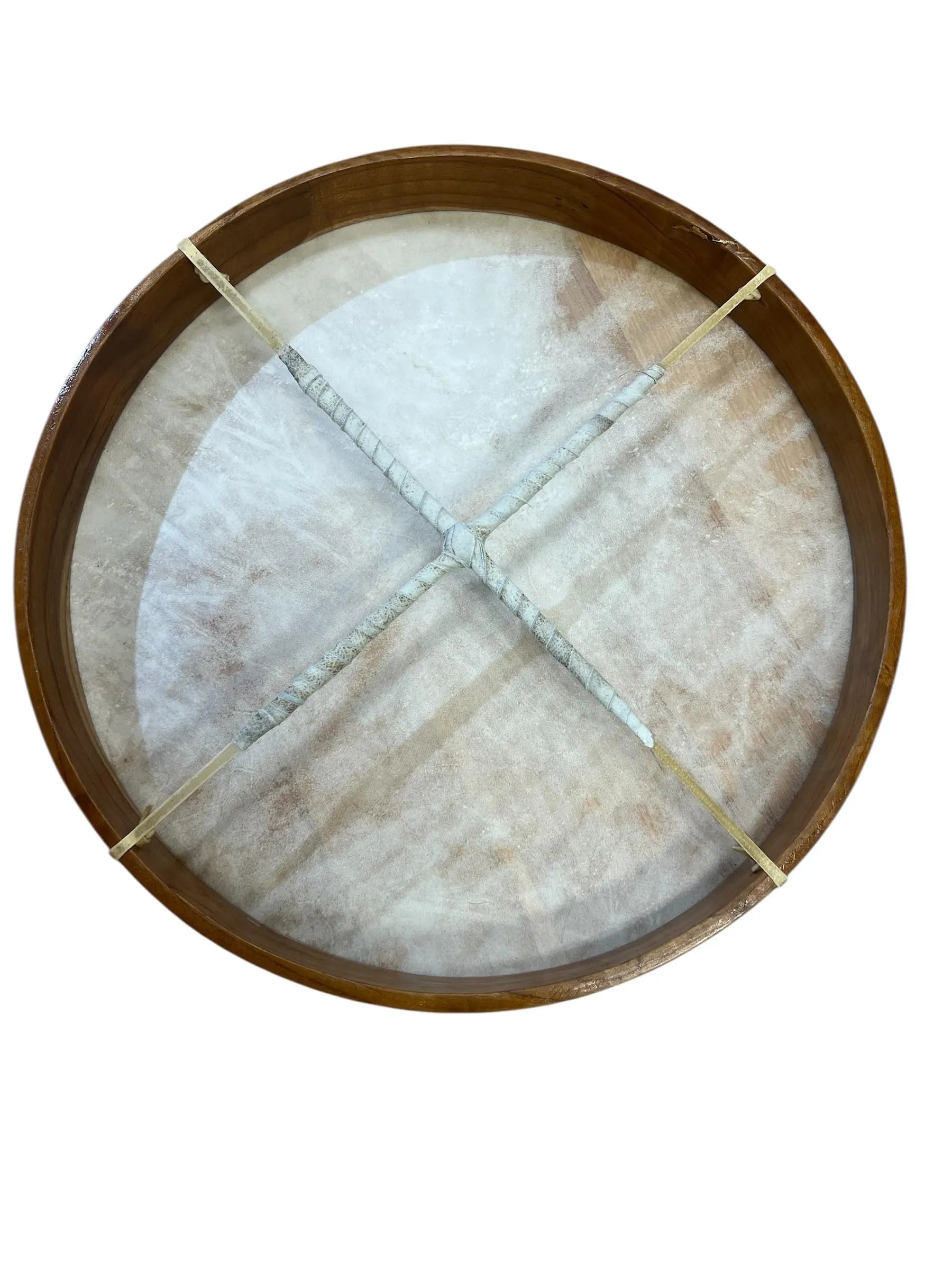 Shaman Drum round 16" 20" with Goat Skin, Frame Drum, Handmade Native American Style Drum