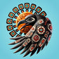 Raven Steals the Sun T-Shirt First Nations PNW Gift Haida Tlingit Salish Pacific Northwest Tribal Unisex Comfort Colors 1717 T-Shirt Crew