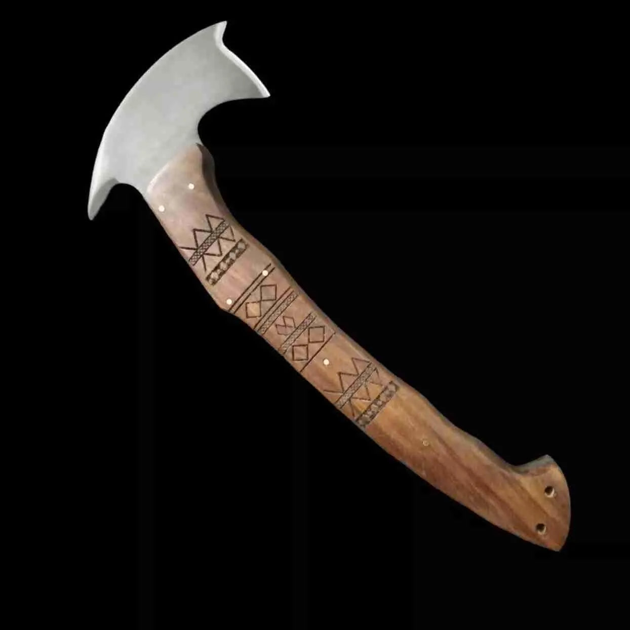 Handmade Compatible with Winkler Knives Sayoc Rnd Full Size Axe Tribal Spike
