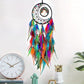 1Pcs Polychrome Feather Pendants, Handmade Woven Life Tree Dream Catcher Wall Decorations, Room Decoration Crafts
