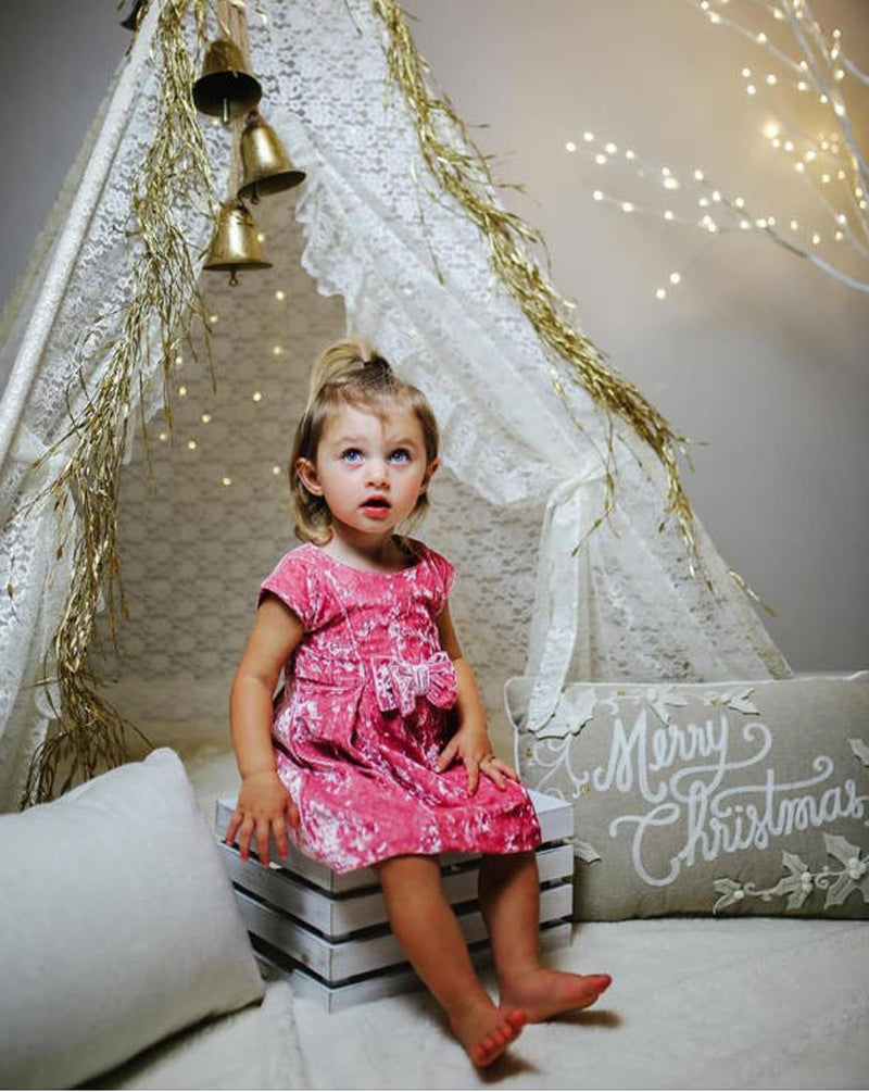 Ruffled Edge Ivory All Lace Kids Teepee, Play Teepee, Lace Teepee, Kids Play Tent, Childrens Play House, Tipi,Kids Room Decor