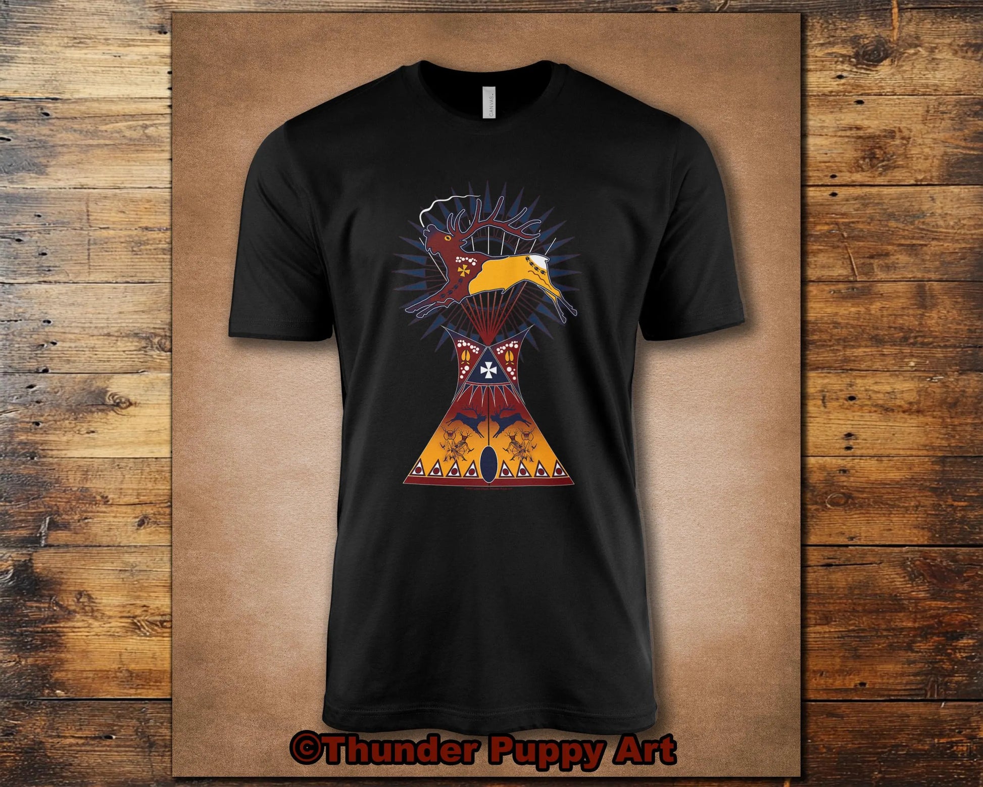 Native American Shirt,Elk Dreamers Lodge,Tipi, Pow Wow, Portion Donated. MMIW, Native Hope, Lakota, Unisex T-Shirt