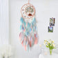 Dream Catcher Crystal Tree of Life Wind Chimes Nordic Hand-Woven Feathers Bedroom Hanging Ornaments Wall Decor Festival Gifts