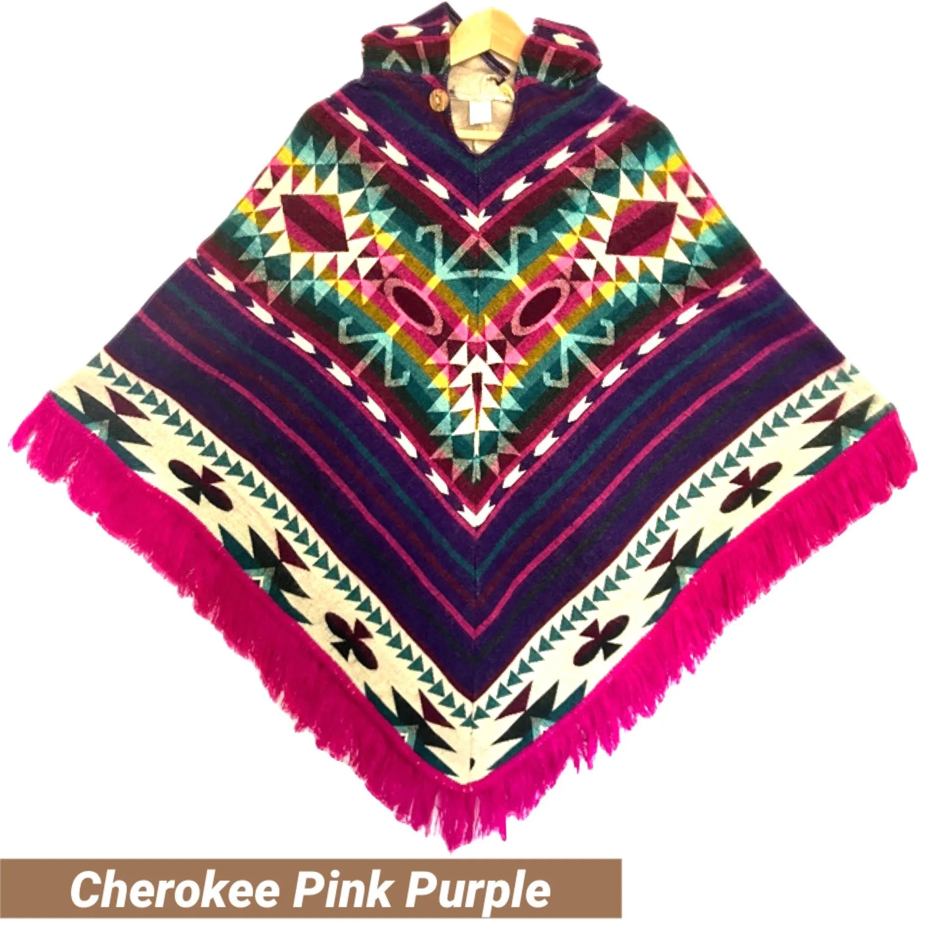 Alpacaponcho L/XL Hooded Cape, UNISEX,