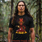 Native American Shirt, Peyote Lodge, Water Bird, Portion Donated, Shamanic Art, Peyote Fan, MMIW, Orange Shirt Day, Unisex Short Sleeve Tee