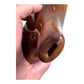 Vtg 12 Hole Wooden Ocarina Alto C Acacia Wood Tenor C Ocarina Music Instrument