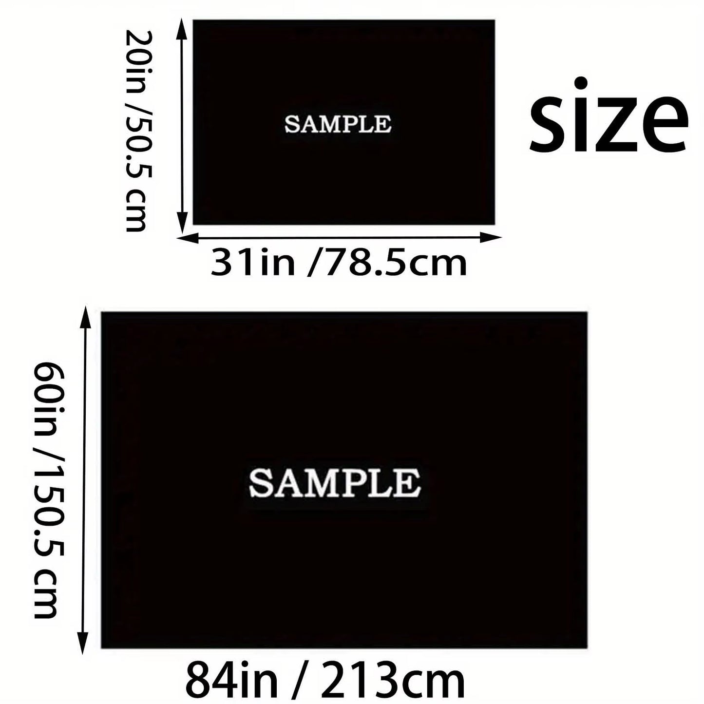 Extra Large Mat Non Slip Backing Machine Washable Vintage Bohemian Red Black Geometric Plush Floor Mat Living Room Bedroom