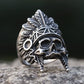 2025 New Vintage Stainless Steel Indiana Skull Ring for Men Biker Punk Hip Hop Gothic Jewelry for Gift Free Shipping