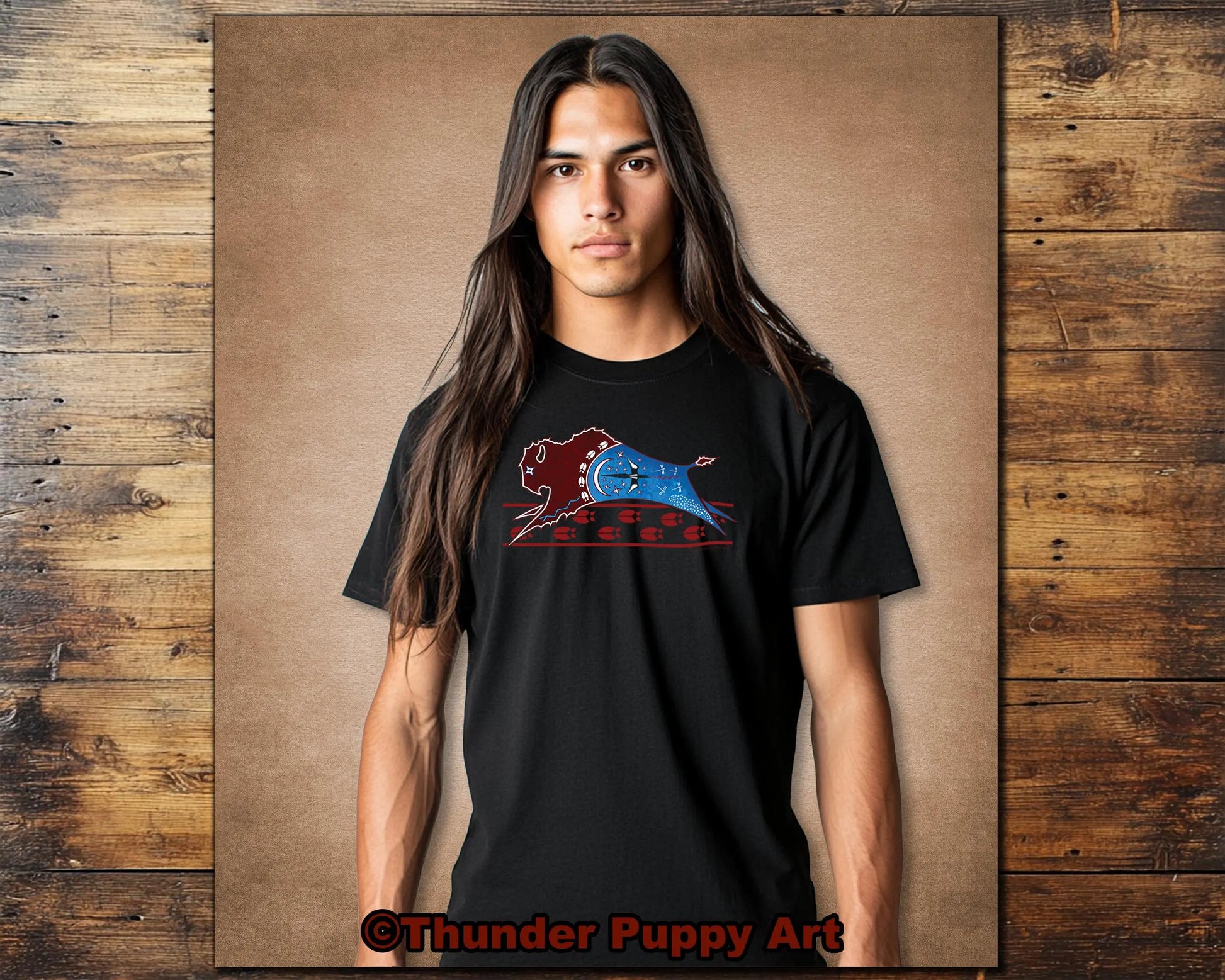 Native American Shirt,Ghost Dance Buffalo,Magpie, Dragonflies, Bison, Pow Wow, Portion Donated. MMIW, Native Hope, Lakota, Unisex T-Shirt
