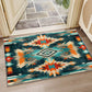 Geometric Totem Carpet Native American Area Rug Southwestern Tribal Rugs Ethnic Geometric Abstract Carpet anti Slip Large Carpet