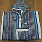 Hooded Poncho Woven 100% Cotton Soft Brushed Warm Hoodie