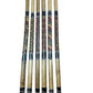 Terre Bamboo Rain Stick, Rain Maker 24" 32" 40" 48" 59" Painted, Burned, Cave or Maori Design