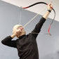 Turkish Archery Bow Set: Beginner Training, Arrows, Quiver, Thumbring