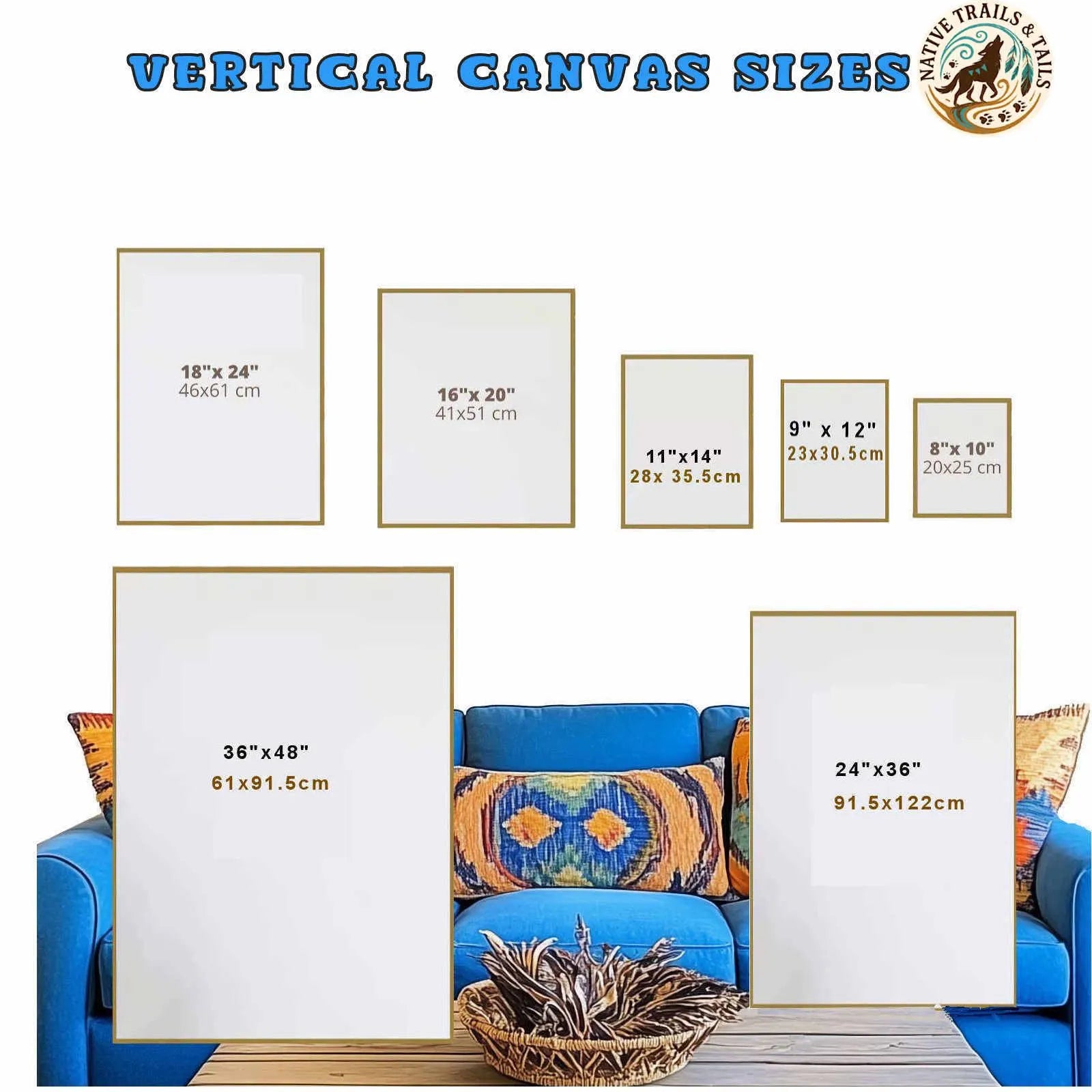 White Buffalo Calf Woman Golden Hour Canvas Wall Art, Sacred White Buffalo Artwork, 7 Sizes