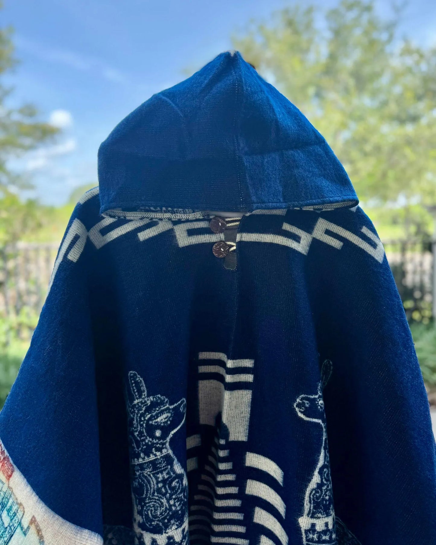 Alpaca Ponchos, Handmade in Ecuador, Andean Clothing, Exclusive Design, Ideal for Gifts, Free Shipping, Native Animal, Ancestral Geometry