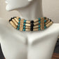 Native American Indian Style Buffalo Bone Bead Choker Tribal Necklace Jewelry