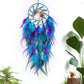 Dream Catcher Tree of Life Crystal Hand-Woven Feathers Wind Chimes Wall Hangings for Bedroom Creative Festival Gifts Home Decor
