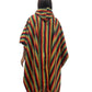 Heavy Cotton Hooded Hoodie Poncho | 100 Percent Cotton - Handmade in Nepal| One Size - Multicolor | Thick Breathable - Kangaroo Pockets