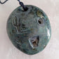 Vintage Artisan-Made 5-Hole Flute, Whistle, Ocarina, Southwest Theme, Snake, Cactus, Footprint